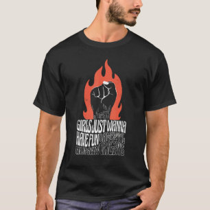 Camiseta Las Chicas feministas que no quieren tener Fundame