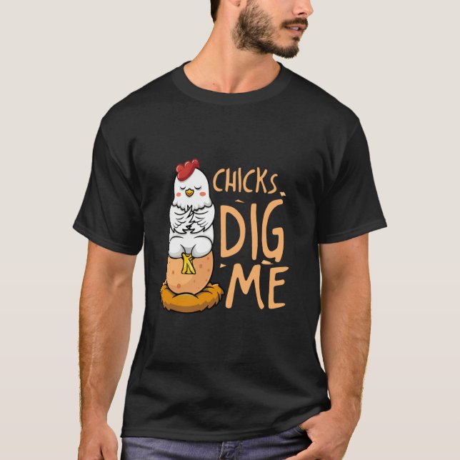 Camiseta Las chicas me adoran (Anverso)