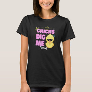 Camiseta Las chicas me engañan con humor en el día de Pascu