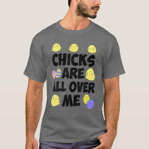 Camiseta Las Chicas Me Terminan Divertidas En Pascua