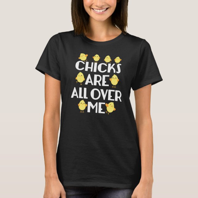 Camiseta Las Chicas Me Terminan Pascua (Anverso)