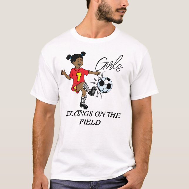 Camiseta Las chicas pertenecen al campo  (Anverso)