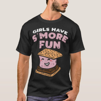 Camiseta Las chicas se divierten más Divertido camping camp