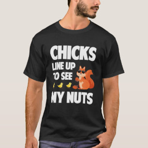 Camiseta Las Chicas Se Unen Para Ver A Mi Cachorro Gracioso