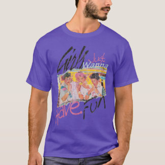 Camiseta Las chicas solo quieren divertirse 80s retro