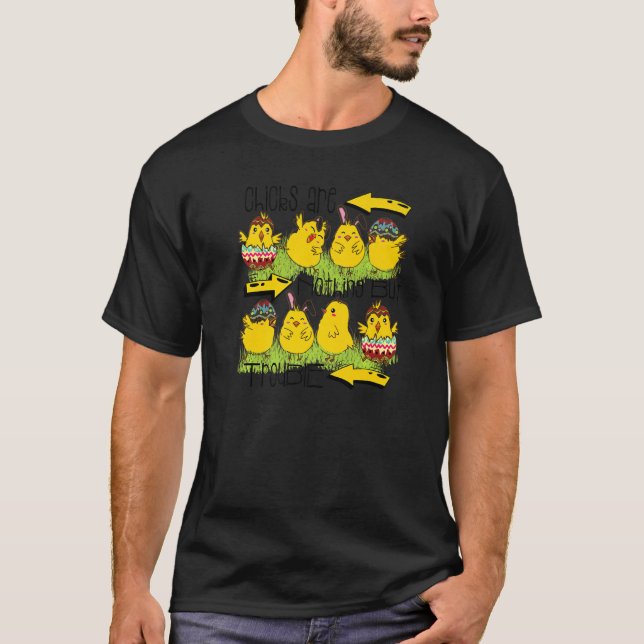 Camiseta Las chichas no son más que citas problemáticas par (Anverso)