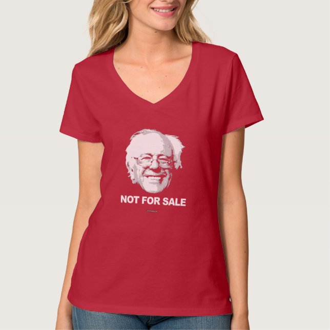 Camiseta Las chorreadoras de Bernie no están para la venta (Anverso)