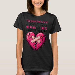 Camiseta Las Cicatrices de la Cirugía a Corazón Abierto Cue