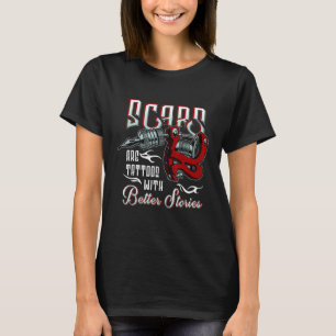 Camiseta Las cicatrices son tatuajes con mejores historias 