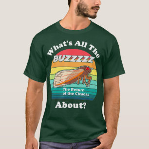 Camiseta Las cigarras devuelven divertidos insectos de fall