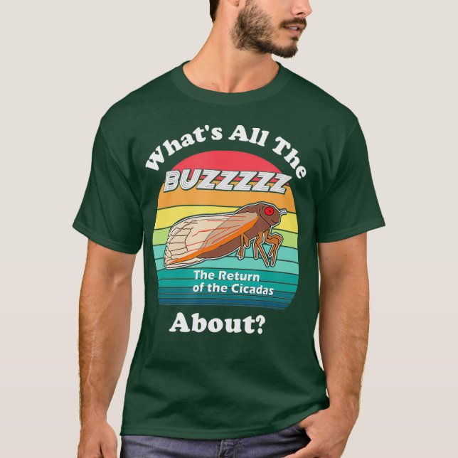 Camiseta Las cigarras devuelven divertidos insectos de fall (Anverso)