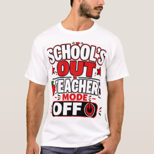 Camiseta Las clases terminaron Modo profesor desactivado