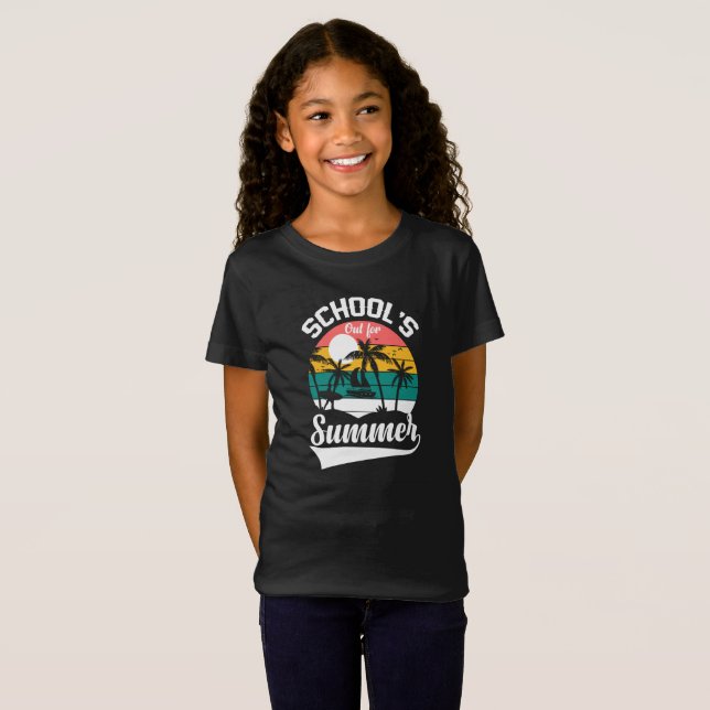 Camiseta Las clases terminaron para el verano (Anverso completo)