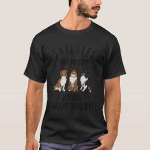 Camiseta Las cobardes Adorables Me Hacen Feliz Regalo Shelt
