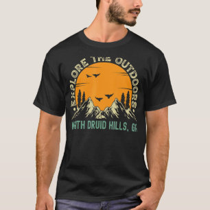 Camiseta Las Colinas Druidas Del Norte Georgia Explora El E