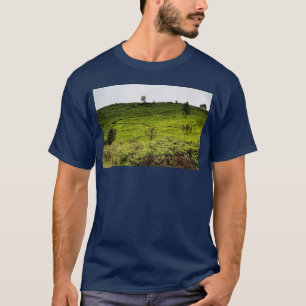 Camiseta Las colinas verdes de las plantaciones de té de Ci