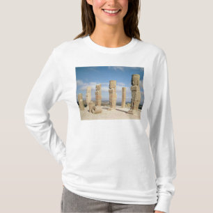 Camiseta Las columnas de la Atlántida encima de la pirámi