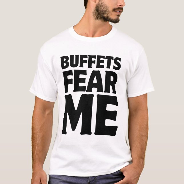 Camiseta Las comidas frías me temen (Anverso)