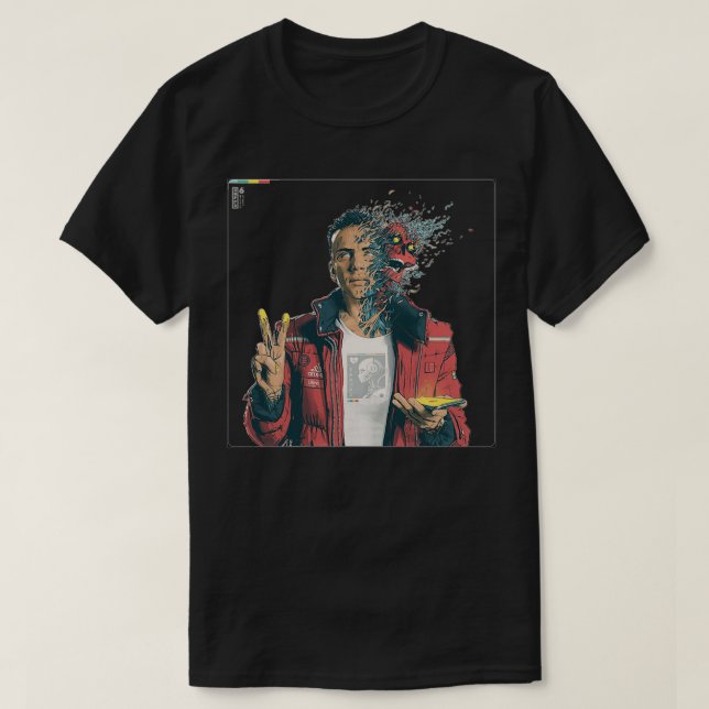 Camiseta Las confesiones lógicas de una mente peligrosa (Diseño del anverso)