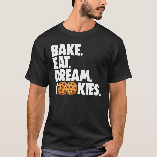 Camiseta Las cookies de Bake Eat Dream aman a las chicas de (Anverso)