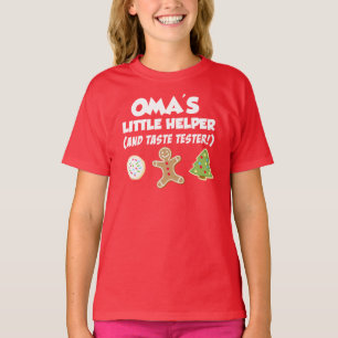 Camiseta Las cookies de los pequeños Navidades de la compañ