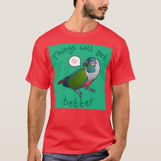 Camiseta Las cosas de positivismo de aves mejorarán
