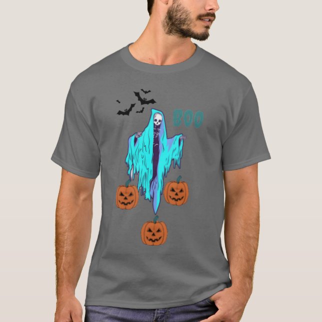 Camiseta Las cosas se ponen espeluznantes divertidas (Anverso)