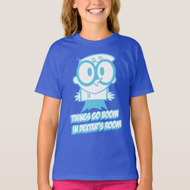 Camiseta Las cosas van a florecer en la habitación de Dexte (Anverso)