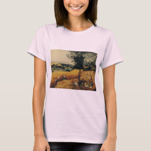 Camiseta Las cosechas de Pieter Brueghel, el anciano
