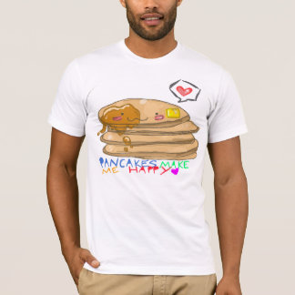 Camiseta las crepes me hacen feliz