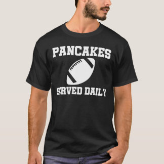 Camiseta Las crepes sirvieron al lineman ofensivo diario