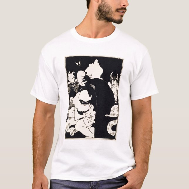 Camiseta Las criaturas extrañas de Lucian, ilustracion de (Anverso)