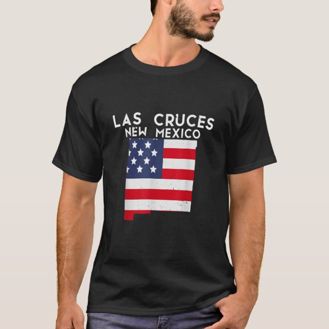 Camiseta Las Cruces EE.UU. EE.UU. viajes nuevo mexicano (Anverso)