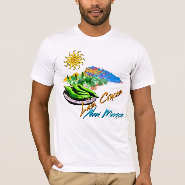 Camiseta Las Cruces, New México (Anverso)