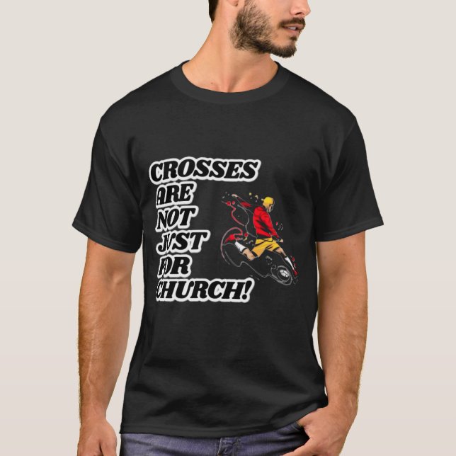 Camiseta Las Cruces No Son Solamente Para Divertidos De La  (Anverso)