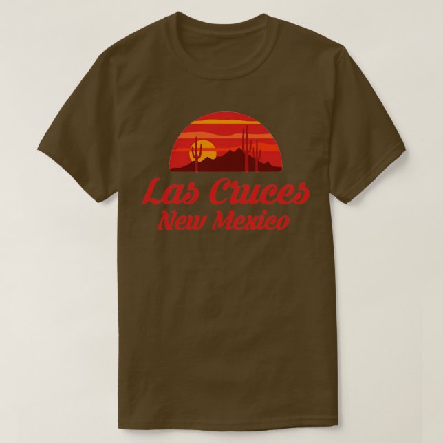 Camiseta Las Cruces Nuevo México Shirt NM Ciudad Hogar Esta (Diseño del anverso)