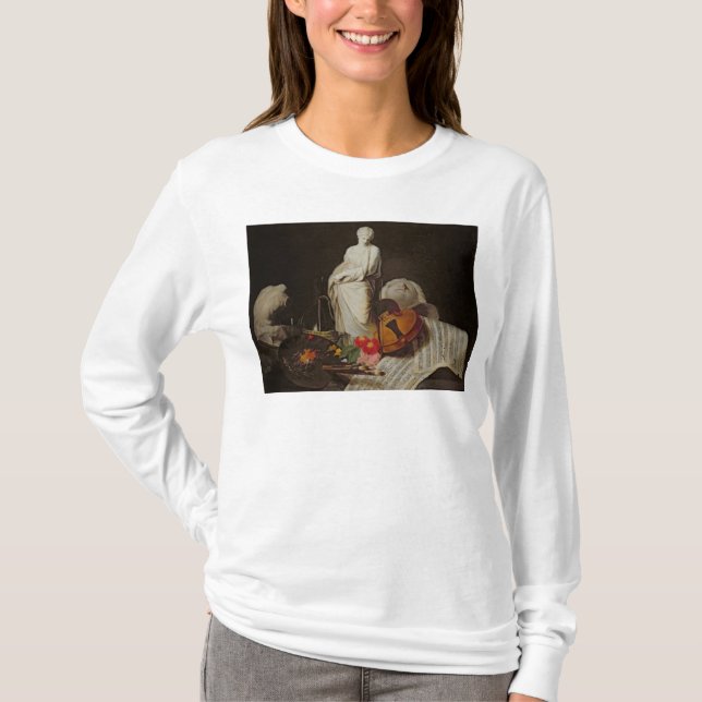 Camiseta Las cualidades de los artes (Anverso)