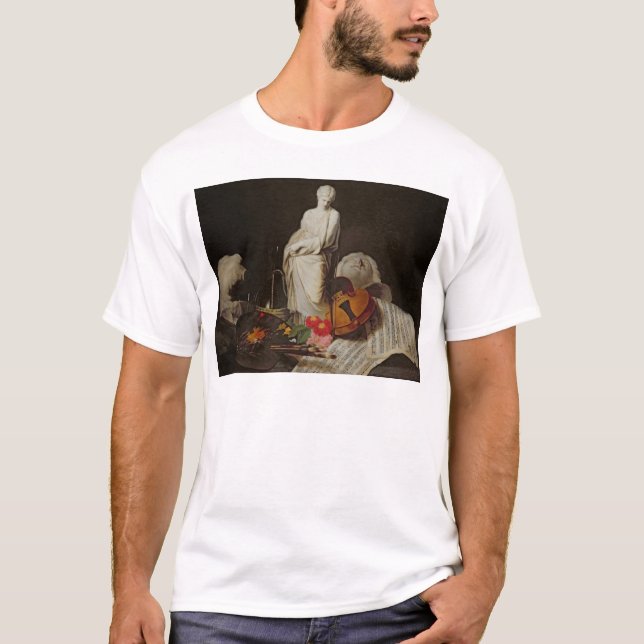 Camiseta Las cualidades de los artes (Anverso)