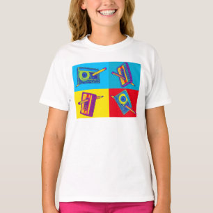 Camiseta Las cuatro cintas de cassette de los años 60 se en