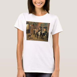Camiseta Las cuatro estaciones, otoño (aceite en lona)