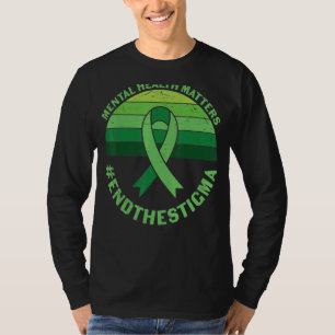 Camiseta Las Cuestiones De Salud Mental Ponen Fin Al Estigm