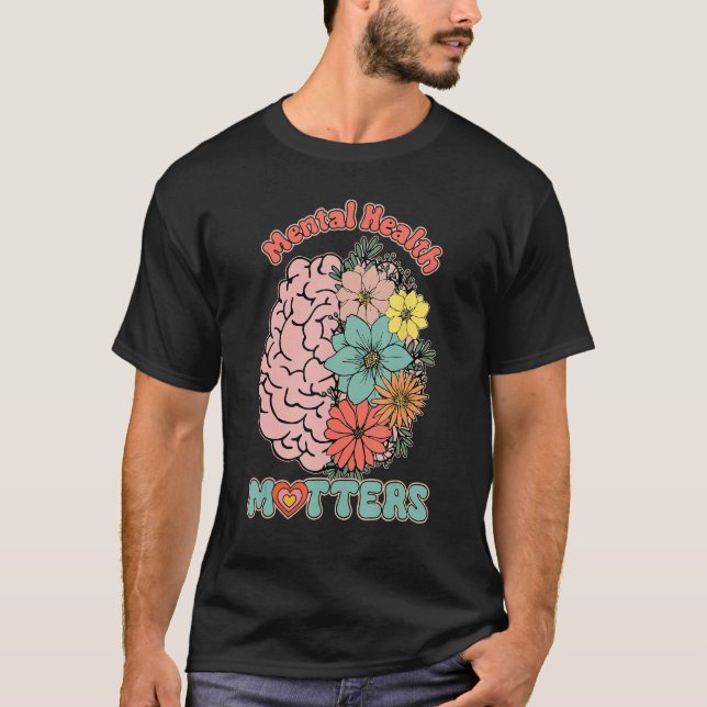 Camiseta Las Cuestiones De Salud Mental Ponen Fin Al Estigm (Anverso)