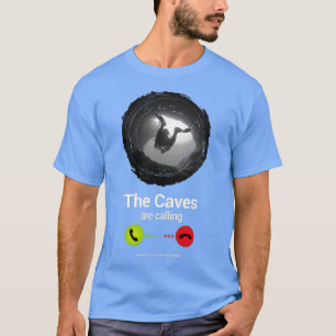 Camiseta Las cuevas llaman a la Div que libera el océano en