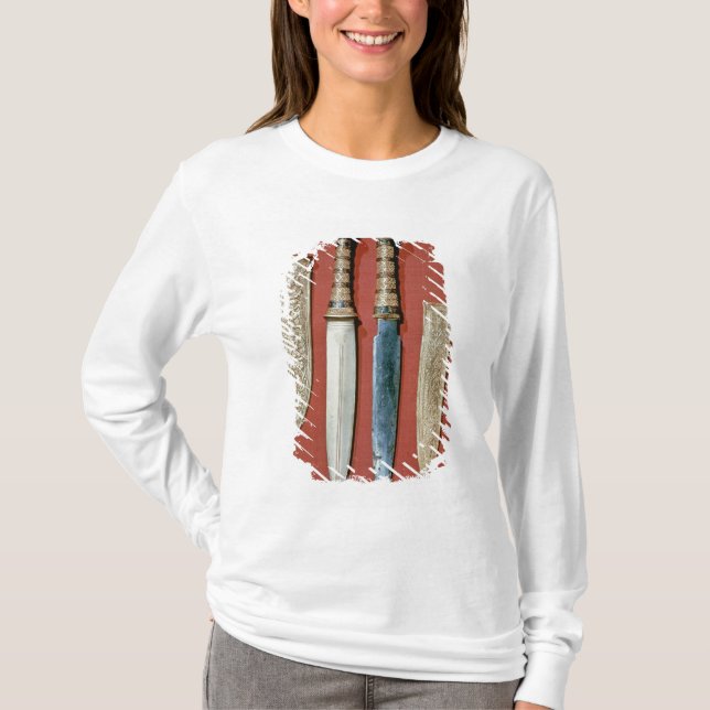 Camiseta Las dagas del rey dos, de la tumba de (Anverso)