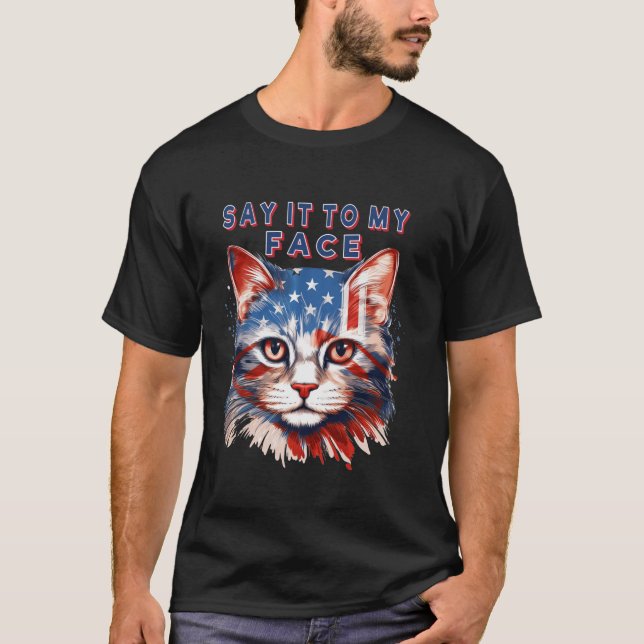 Camiseta Las Damas De Gato De Kamala Harris Cat Se Lo Dijer (Anverso)