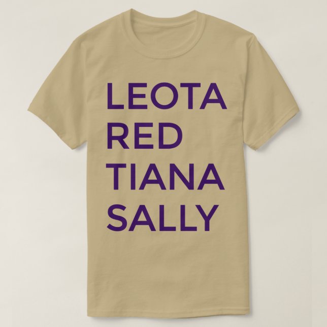 Camiseta Las Damas de NOS (Diseño del anverso)