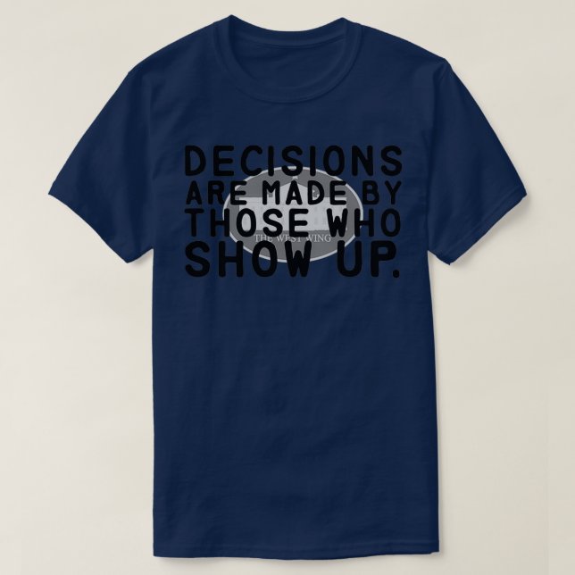 Camiseta Las Decisiones Se Hacen El Clásico De Occidente (Diseño del anverso)