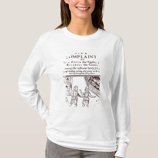 Camiseta Las denuncias lamentables (Anverso)