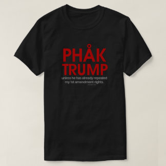 Camiseta Las derechas de 1ra enmienda del triunfo de Phak