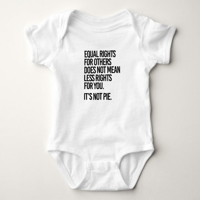 Camiseta Las derechas iguales no son empanada - - la (Anverso)